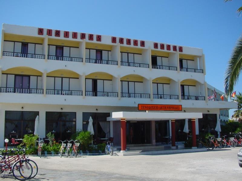 Niriides Beach Hotel Pszalídi Kültér fotó